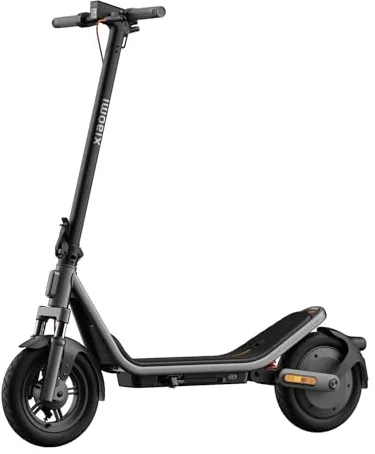 Xiaomi Scooter Eléctrico 6, 45km de autonomía, suspensión Delantera y Trasera, neumáticos 12" sin cámara, frenado Doble, Plegable para Adultos, homologado para Carretera, Certificado por la DGT