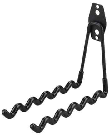 Soporte de pala de pared - Gancho para pádel de bádminton, organizador de acero, para guardar fácilmente el equipo | Puede contener hasta 6 palas, almacenamiento de equipos deportivos, garaje, p