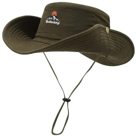 Sombrero Gorras De Hombre Gorro Sol Mujer Sombrero Safari Surf Gorra Refrigerante Festival Golf Australiano Visera Playa Sombrilla con Ventilador Explorador Chapeus Homem Turbante Unisex XXL