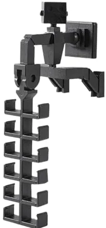 Genérico Ganchos De Pared - Ganchos Adhesivos Para Toallas | Soporte Multiusos, Estante Con Forma De Robot Para Puerta, Bolso, Mochila, Collar, Cinturón De Entrada, Mochila, Armario, Ropa