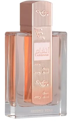 Lattafa Angham Second Song Eau de Parfum 100 ml - Fragancia unisex oriental de vainilla, aroma dulce y cremoso de larga duración