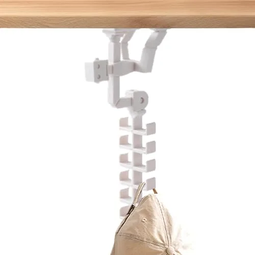 Genérico Ganchos De Pared - Ganchos Adhesivos Para Toallas | Soporte Multiusos, Estante Con Forma De Robot Para Puerta, Bolso, Mochila, Collar, Cinturón De Entrada, Mochila, Armario, Ropa