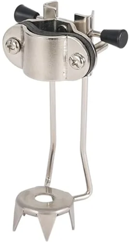 GLEAVI Crampones de Acero Inoxidable para Bastón de Senderismo, Garra Antideslizante para Nieve y Hielo, Accesorio para Montañismo y Trekking en Exteriores, 1 Pieza, Punta Resistente