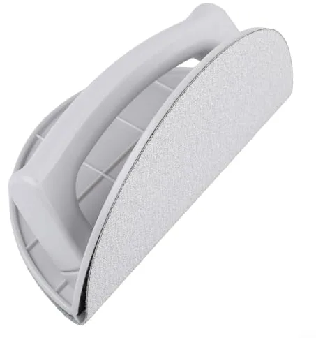 Multifuncional - Lijadora circular de esquina para carpintería detallada, paneles de yeso y lijado de metal, construcción de ABS con 10 almohadillas de papel de lija reemplazables, ergonómica (2)