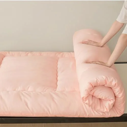 Tatami - Colchón de suelo, futón enrollable para una solución portátil y plegable para dormir para todas las edades