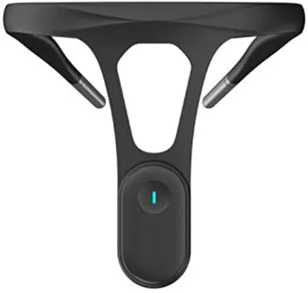 Odoukey Corrector de postura para hombres y mujeres con recordatorio de vibración inteligente Correa ajustable Tirantes superiores de la espalda Postura correcta sentada y de pie Unisex