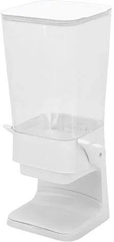 Aramox Dispensador de Cereales, Material PP, Gran Capacidad, Contenedor de Refrigerios para Organización de Cocina (WHITE)