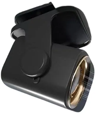 Whoasyst Ventilador ligero recargable con clip seguro, ventilador de escritorio compacto, accesorios de viaje para uso en interiores y exteriores, deportes al aire libre